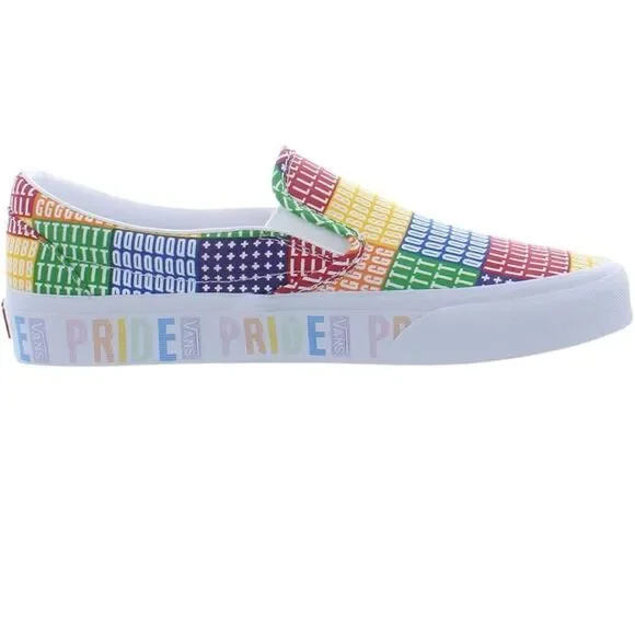 Vans Multicolor Patchwork Slip-On Sneakers - Picture 2 of 4